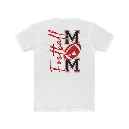 Football Mom T-Shirt - Graphic Back & Chest Logo