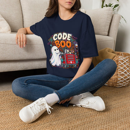Halloween Coffee Crash Cart Tee 👻☕💉
