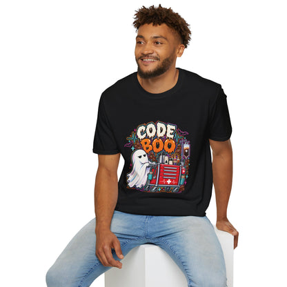 Halloween Coffee Crash Cart Tee 👻☕💉