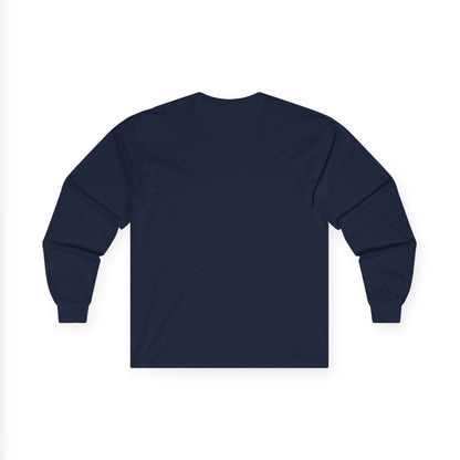 Long Sleeve Horror Movie Tee — Iconic Car & House Scene Graphic T-Shirt