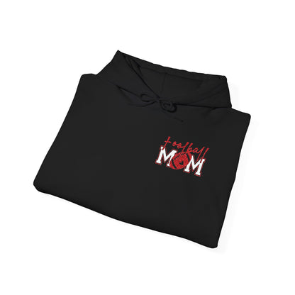 Softball Mom Hoodie — Red 'Softball Mom' Graphic Pullover
