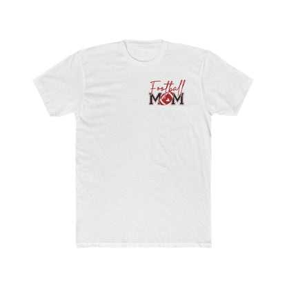 Football Mom T-Shirt - Graphic Back & Chest Logo
