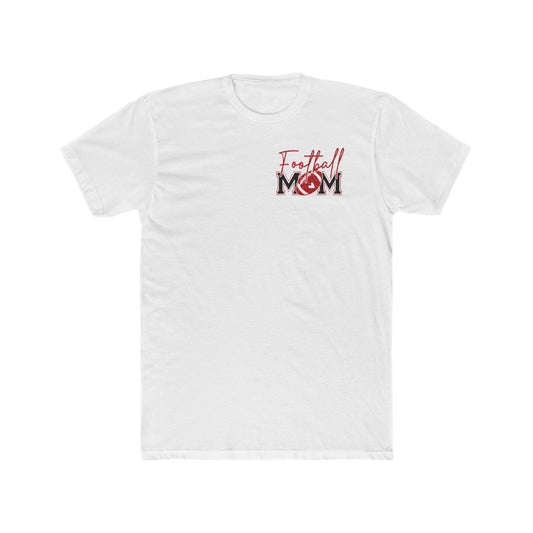 Football Mom T-Shirt - Graphic Back & Chest Logo