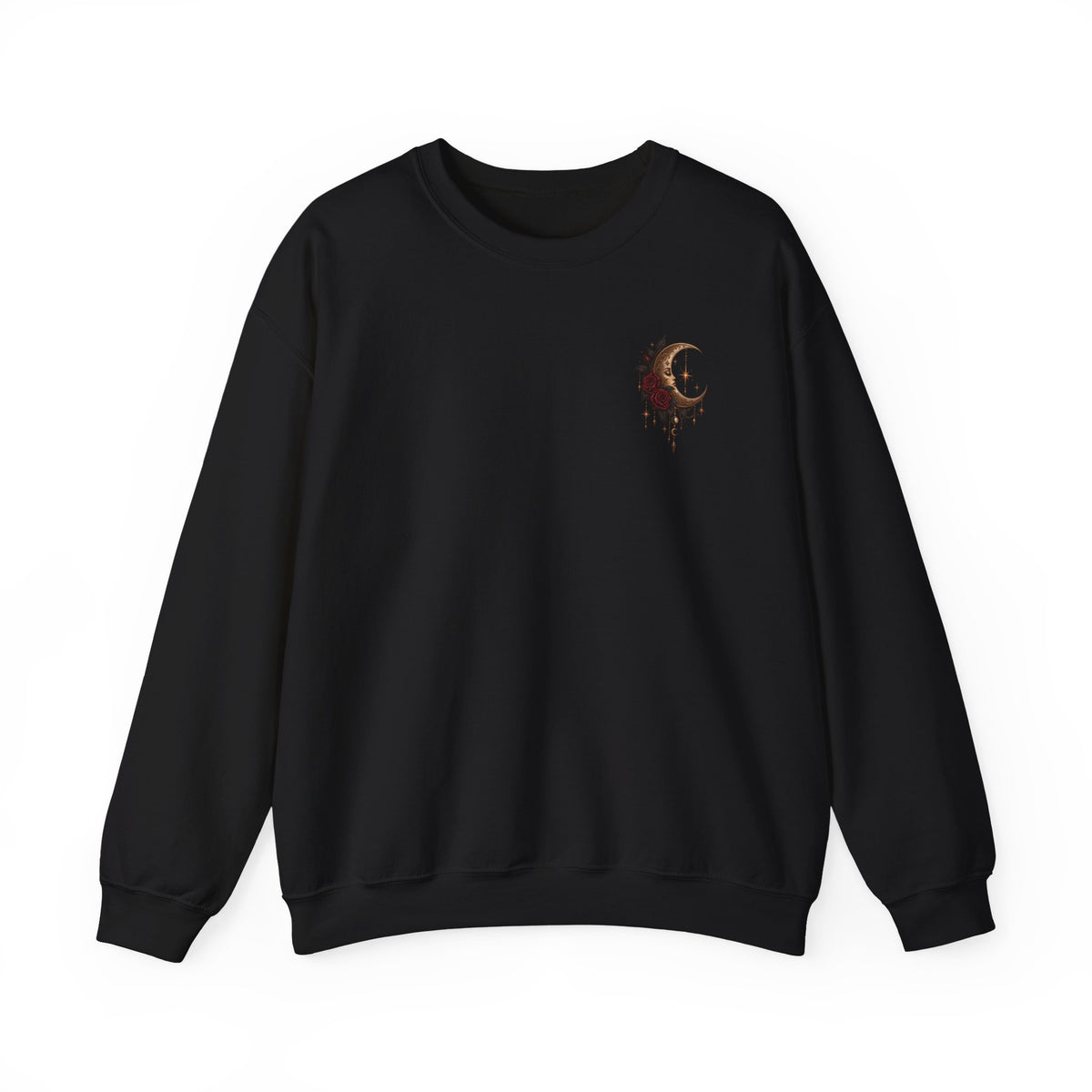Bruja After Dark – Gothic Rose Sweatshirt