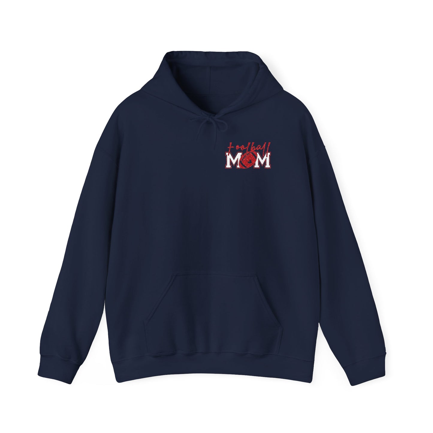 Softball Mom Hoodie — Red 'Softball Mom' Graphic Pullover