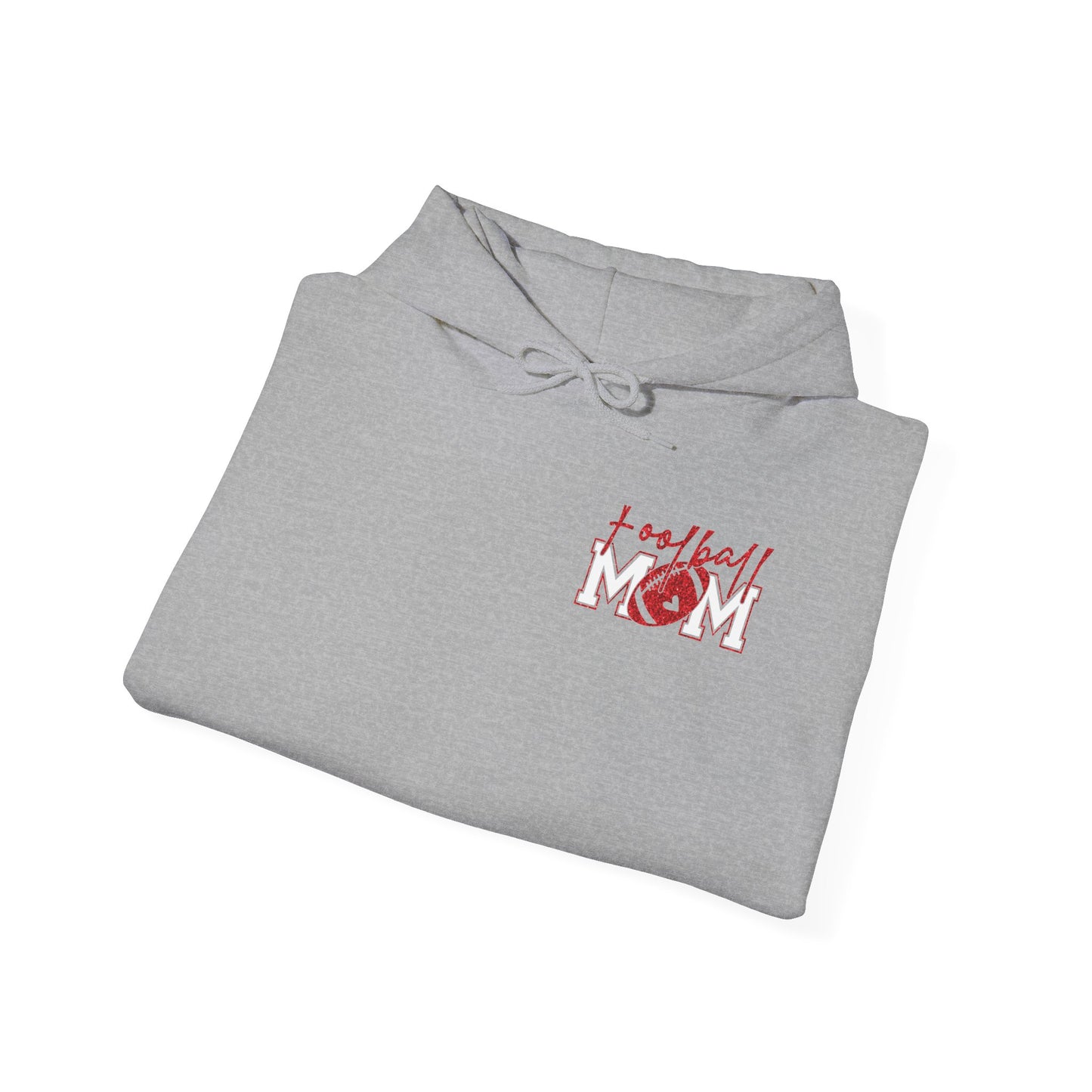 Softball Mom Hoodie — Red 'Softball Mom' Graphic Pullover