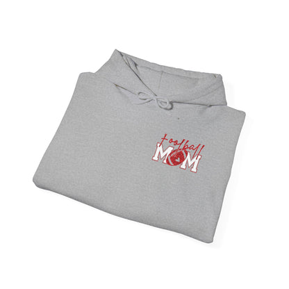 Softball Mom Hoodie — Red 'Softball Mom' Graphic Pullover