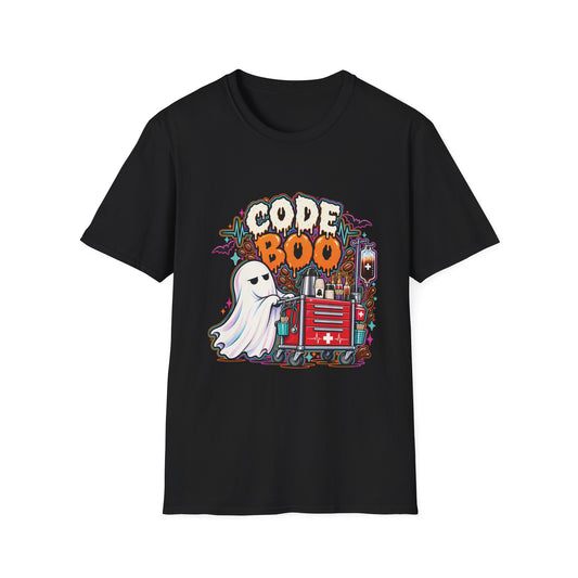 Halloween Coffee Crash Cart Tee 👻☕💉