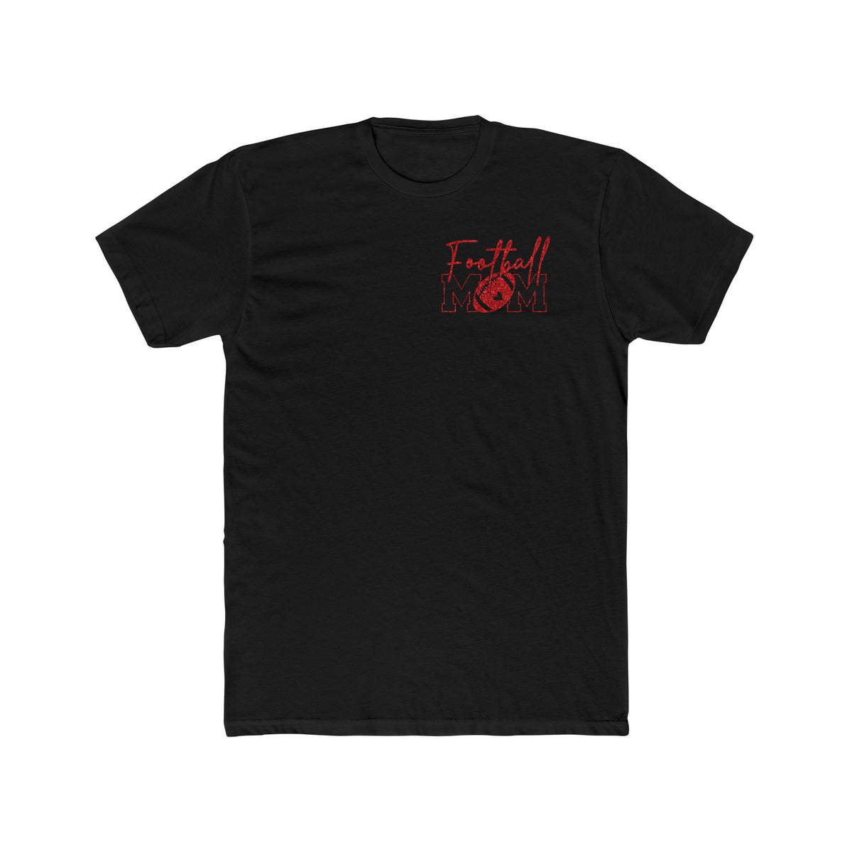 Football Mom T-Shirt - Graphic Back & Chest Logo
