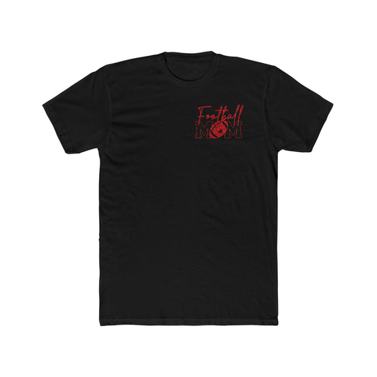 Football Mom T-Shirt - Graphic Back & Chest Logo