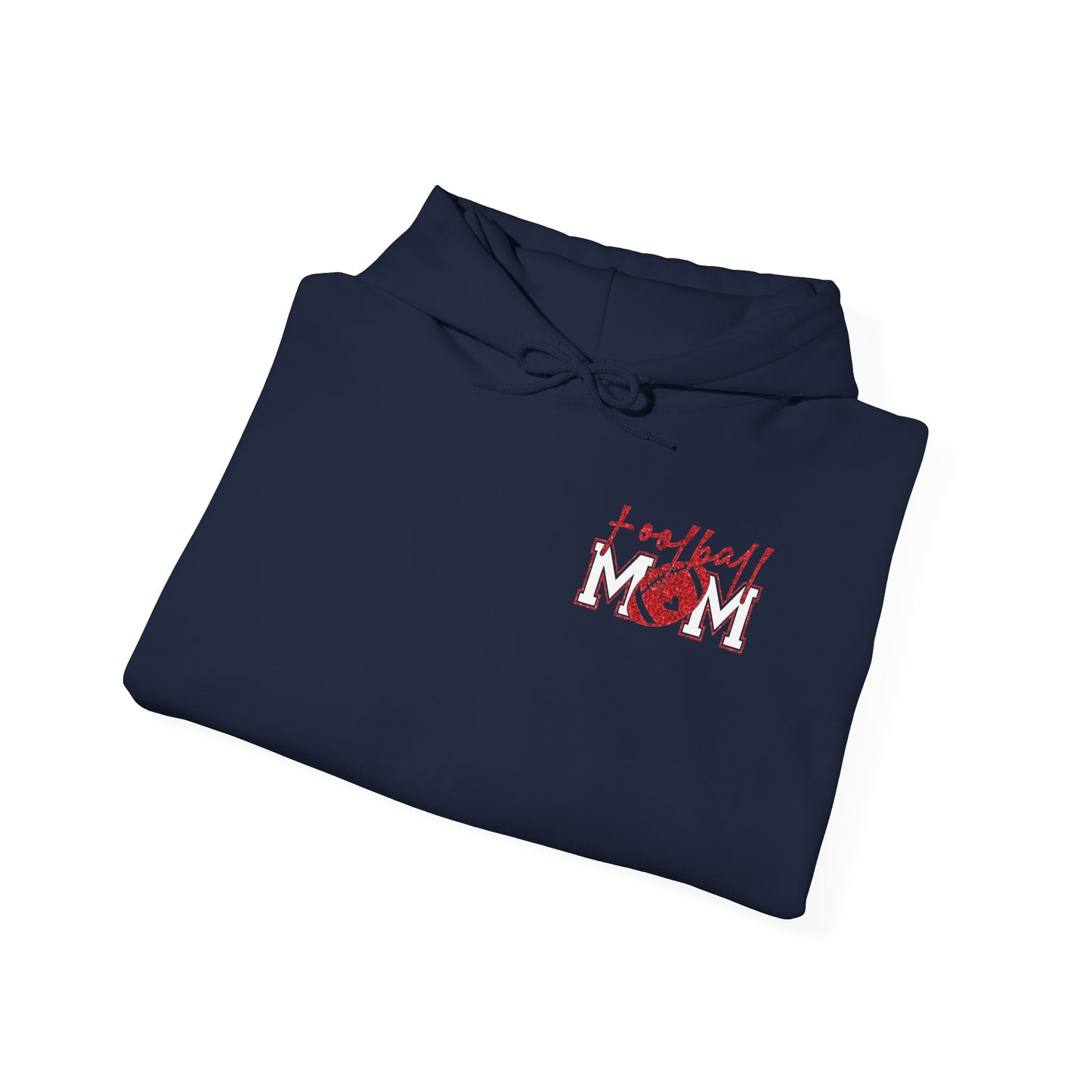 Softball Mom Hoodie — Red 'Softball Mom' Graphic Pullover