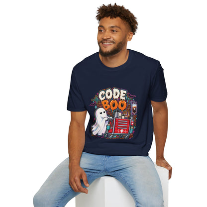 Halloween Coffee Crash Cart Tee 👻☕💉
