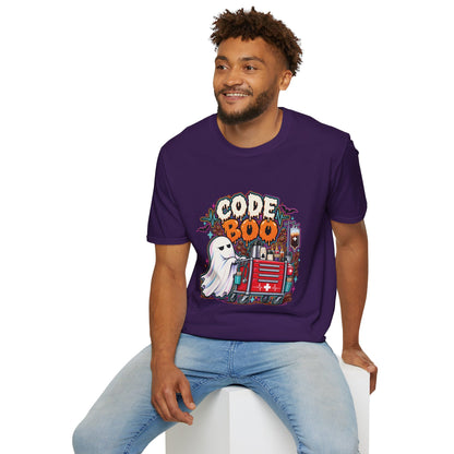 Halloween Coffee Crash Cart Tee 👻☕💉