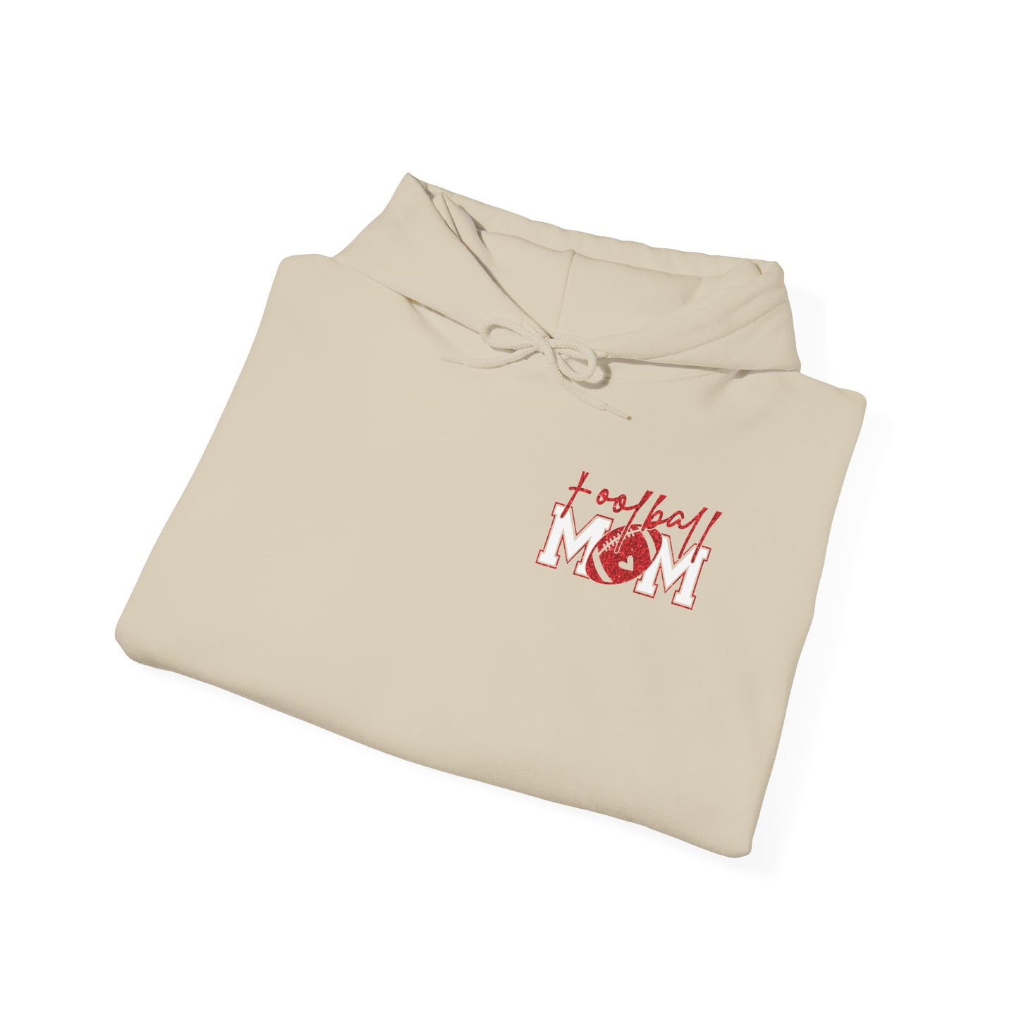 Softball Mom Hoodie — Red 'Softball Mom' Graphic Pullover