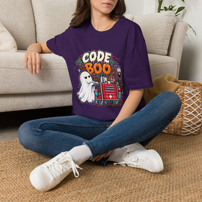 Halloween Coffee Crash Cart Tee 👻☕💉
